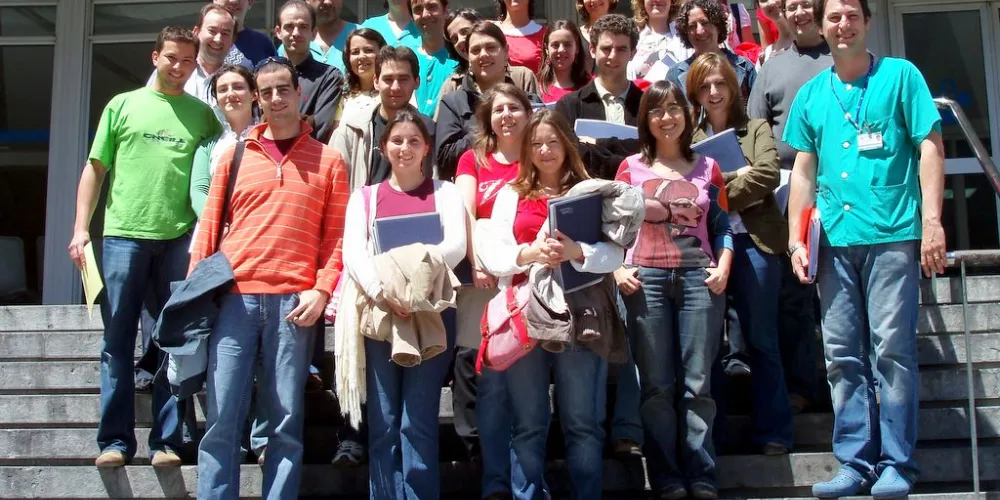 Asistentes al curso